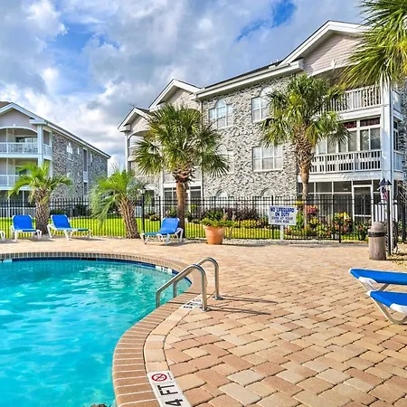 Colorful Myrtle Beach Golf Club Condo With Pool